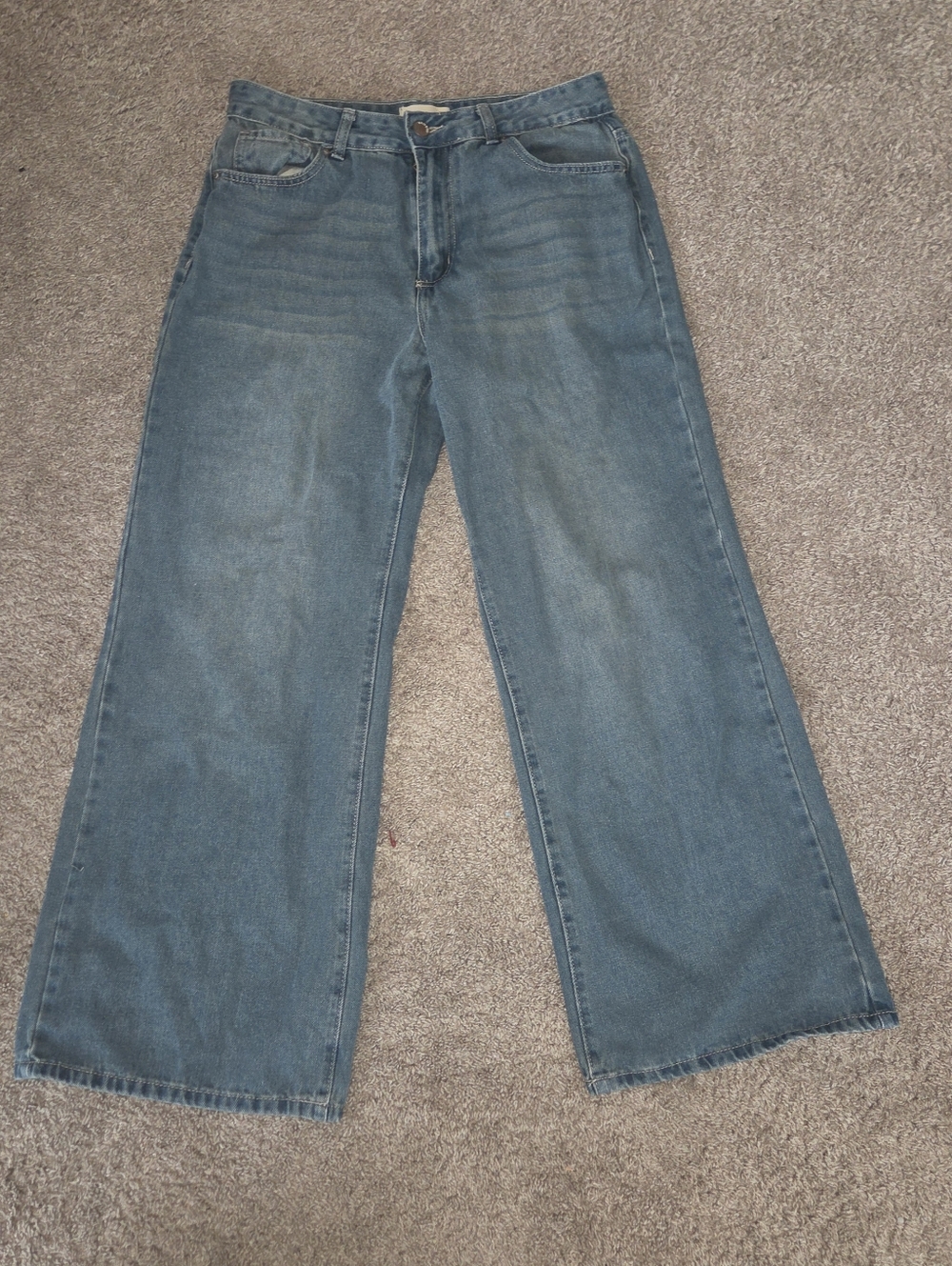 Bamboo women's size 11/30 wide leg jeans